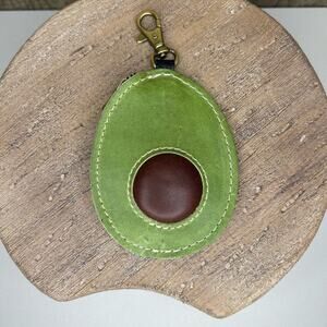 AVOCADO Portland Leather Fruit Pouch NEW Fast Ship Gift